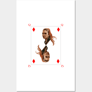 QUEEN OF DIAMONDS Posters and Art